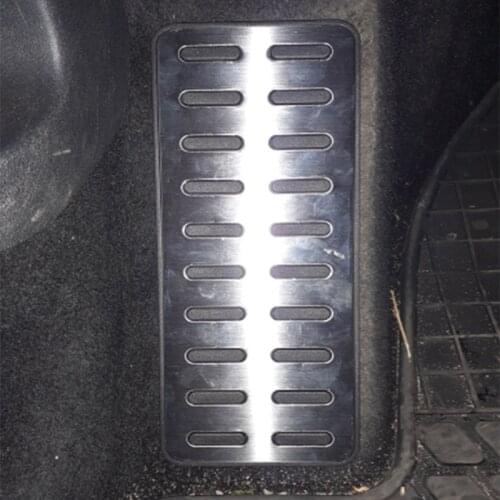 Stainless Steel Car Pedals Car footrest rest Pedal Cover For Hyundai Ix25 Creta 2015 2016 2017 2018 AT MT Parts Accessories