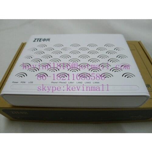 ZTE ZXA10 F620 V5 GPON optical network ONU With 4 LAN + 2 voice pots