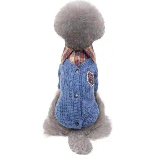 Autumn winter dog clothes for small and medium dogs thicken warm dog Sweaters coat teddy Pomeranian chihuahua shirts
