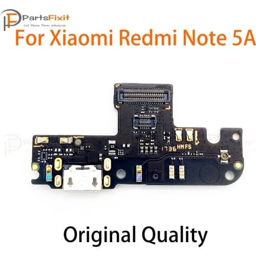 USB Charging Port Board Flex For Xiaomi Redmi Note 5A Charging Port Board Flex Charger Plug PCB Charging Dock Jack Connector
