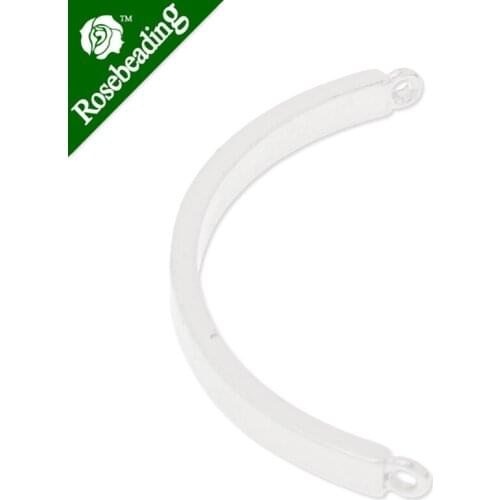 3.5x46mm silver plated tube,connector,fir for bangle making,lead and nickle free,sold by 20pcs/lot-C3703