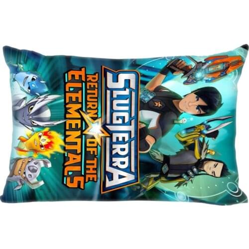 Rectangle Pillow Cases Hot Sale High Quality Cartoon Slugterra Pillow Cover Home Textiles Decorative Double Sided Pillowcase