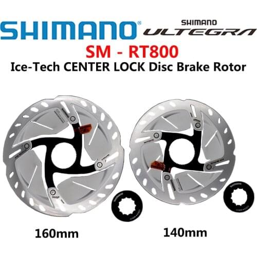SHIMANO ULTEGRA R8000 SM RT800 Rotor 140mm 160mm Road Bicycles Rotor RT800 Ice-Tech CENTER LOCK Disc Brake Rotor