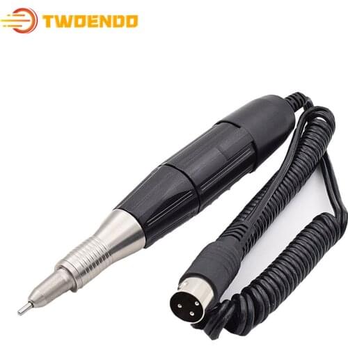 Dental Polishing Micromotor 102 Handpiece Handle Nail Drill for Manicure Apparatus Nail Electric Nail Drill Pedicure Tools