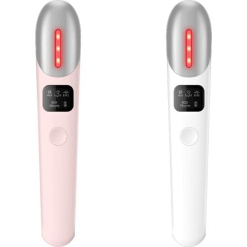 27RC Eye Massager Wand, Vibration Eye Care | USB Rechargeable Facial Massager |Three Options for EMS Strength