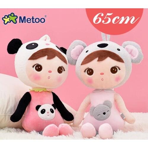 65cm Hot sale New Genuine Metoo keppel doll Cartoon Angela Plush Toys Cute Dolls Girl for Birthday Christmas Children Gifts