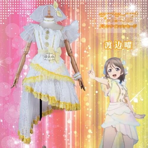 Anime Love live All Menber Aqours Next SPARKLING Unifrom Lolita Dress 6th Anniversary Cosplay Costume Halloween Free Shipping