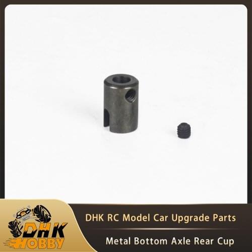 RC Car Parts 8131-205 DHK 8133 8134 Original Accessories Metal Bottom Axle Rear Cup With Machine Screws