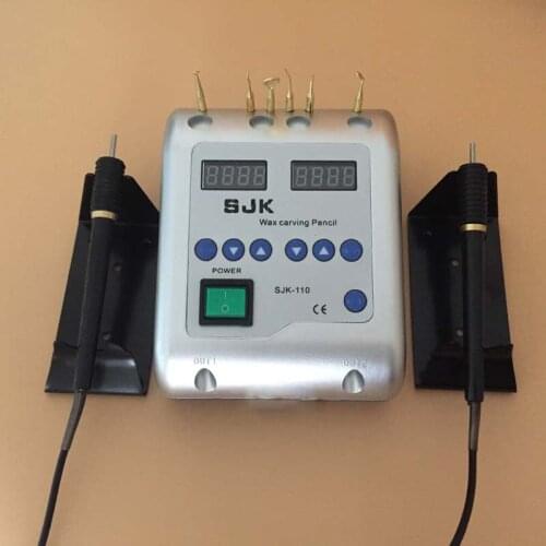 Double-pen electric wax knife Dental technician electric wax knife Korean double-pen electric wax knife 100-240V dental carving