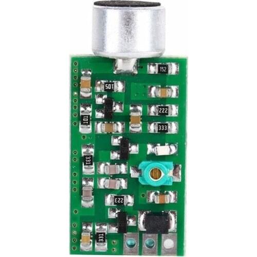 FM Transmitter Pickup Pick up Module Mini Wireless Microphone MIC Wireless Audio Transmitter FM Emission MIC Core Board V4.0