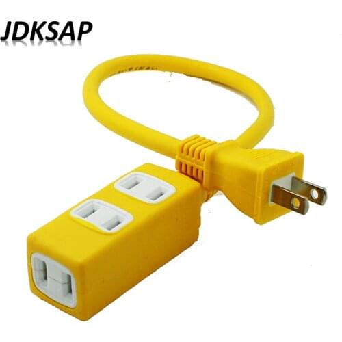 Charging Sockets 1 to 3 Japanese Power Sockets Two Flat Plugs HOME Electric Vehicle Charger Power Board Total Length 50CM