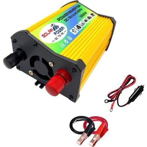 3000W DC 12V to AC 220V Power Inverter Solar Car Boat Inverters Converters USB Charger Modified Wave Voltage Adapter Transformer