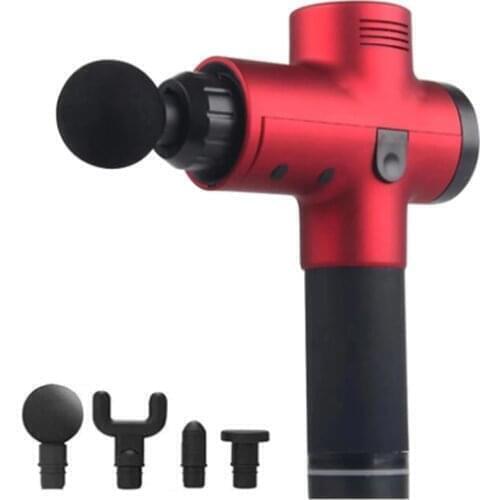 Muscle Massage Gun Fitness Tools Sore Deep Tissue Recovery Cordless Low Noise Vibrating Handheld Power Electric Whole Body