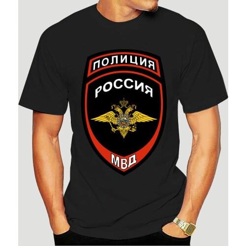 2021 Price New Russian Police Security Department Nonnunr Men Shubuzhi Brand Tees Casual Male Best Selling Casual