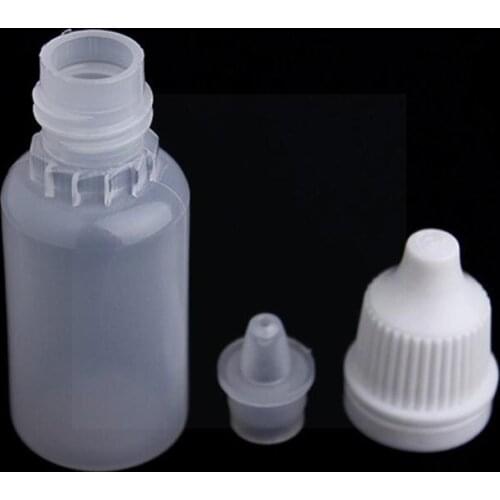 Empty Plastic Squeezable Dropper Bottle Cosmetic Oil Liquid Eye Refillable Lotion Bottles Dropper