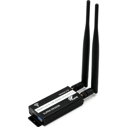 QINDIAN Network Cards M.2 Wifi Adapter Wireless USB Wifi Adapter Wi Fi NGFF M.2 to USB 3.0 SIM Card Slot for WWAN/LTE/4G Module