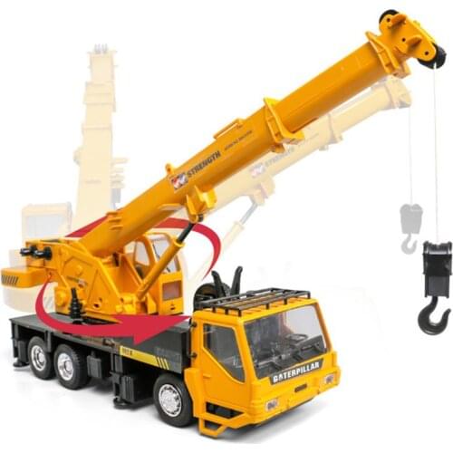 Rc Hoist Crane Model Engineering Car Toys For Children Birthday Xmas Good Gift Remote Control Freight Elevator