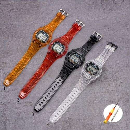 Silicone Strap For Casio G-shock GW-M5610 G-5600 GLX-5600 GW-M5600 GB-5600B/AB-1 GW-M5600BC-1JF GW-M5630A Watch Band Strap +Case