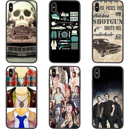Dean e sam desenhos For Xioami Redmi Note 10 Pro 5G 9 9S 9T Max 8 7 6 5 4 Pro Max Cell Phone Case Capa Fiyat