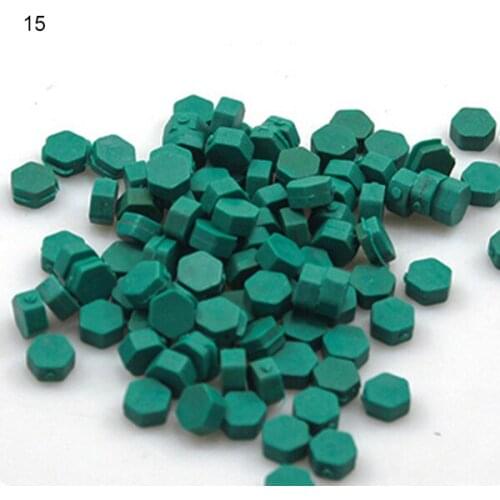 100pcs Octagon Sealing Wax Tablet Beads Wax Seal Bead for Wax Sealing Stamp FP8