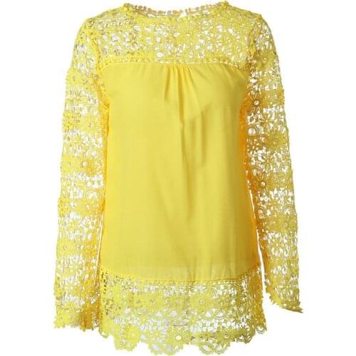 Looset Shirts Tops 2021 Sping Winter Solid Sexy Lace Patchwork Womens T Shirt Fashion Casual O Neck Long Sleeve Ladies