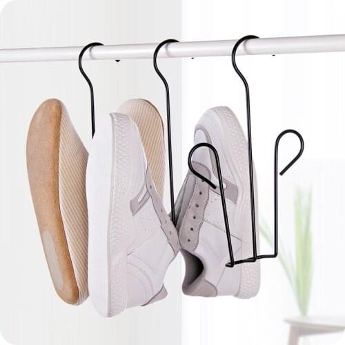 1pc Iron Drying Shoes Rack Drying Shoes Hook Drying Racks Hangers Racks