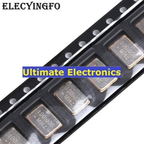 10pcs SMD Active Crystal 7050 100MHz 25PPM 3.3V 5*7mm 4feet 5070 Resonator