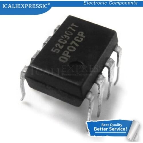 100PCS OP07CP DIP8 OP07 DIP DIP-8 new and original IC