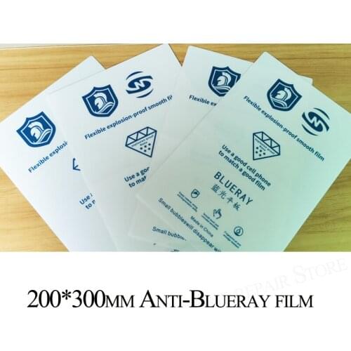 20pcs A4 Anti-Blue Light Screen Protector For any cutting machine For iPad Pro 10.5 11 9.7 inch Air 3 2 Mini 4 6 5 Protection