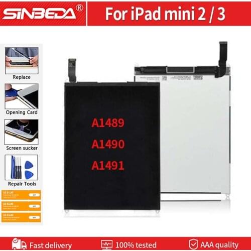 7.9" LCD For iPad Mini 2 3 A1489 A1490 A1491 LCD Display Touch Screen Digitizer Assembly For iPad Mini 2nd 3rd Replacement