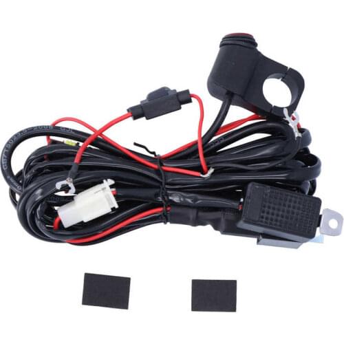 Car Cables auto accessorie Motorcycle Light Relay Control Harness 1V2 Wires Repeat Switch 3 Controllable Modes car
