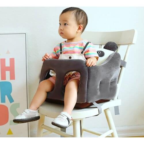 Chair Case No Cotton Cover Seat Feeding Chair Case No Cotton Protective Skin for Household Children Learning Ornament