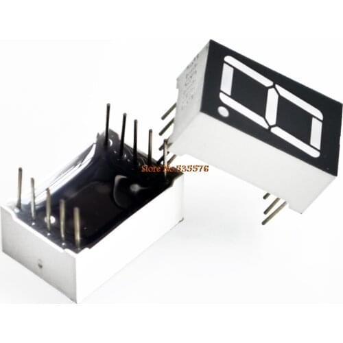 1bit Common Cathode Digital Tube 0.56" 0.56in. Red LED Digit 7 Segment