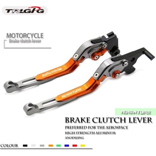 For 1090 Adventure/R 2017-2018 ADVENTURE 1050 2016 Motorcycle Folding Extendable CNC Moto Adjustable Clutch Brake Levers