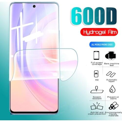 Hydrogel Film on the for huawei honor 50 SE Screen Protector Film For honor 50 pro 50se 50pro 9H Protective Film Not Glass