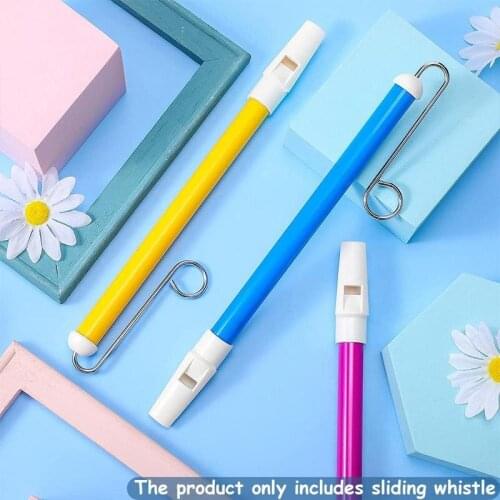 Interesting Children Outdoor Slide Whistle Musical Instrument Safe And Adjustable Children Flute Musical Instrument Toy Gift
