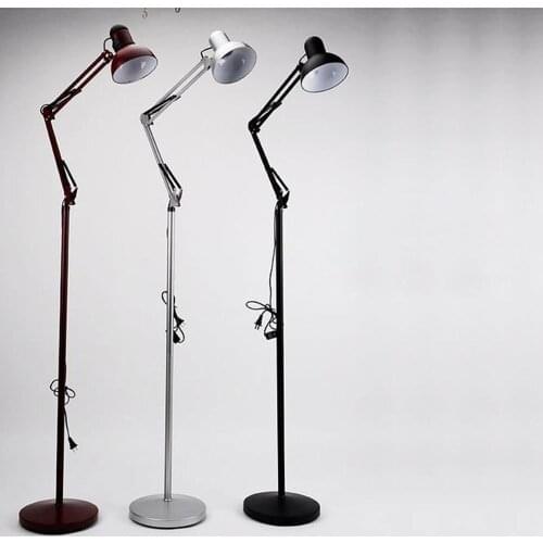 Quality bar coarse Large white mechanical floor lamp home decorative light fixture lamp Lighting E27 LED Bulbs