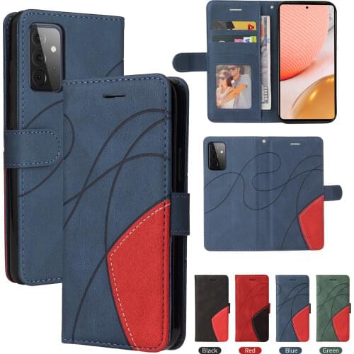 Leather Wallet Case For Samsung Galaxy A02 A02S A12 A21 A22 A31 A32 A42 A50 A51 A52 A71 A72 S10/S20/S21 FE Flip Card Slot Cover