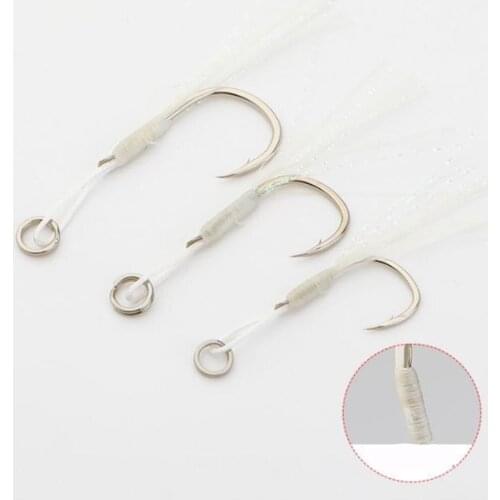 Carbon Steel Luminous Single Fishing Hook Triangle Plate Barbed Fish Hook Fishing Accessories