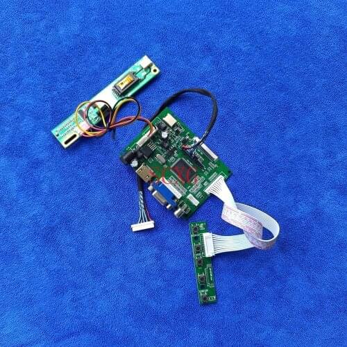 Fit LP150X04/LP150X1/LP150X2 1CCFL DIY Kit1024*768 HDMI-compatible 2AV VGA LCD monitor controller driver board LVDS 20 Pin