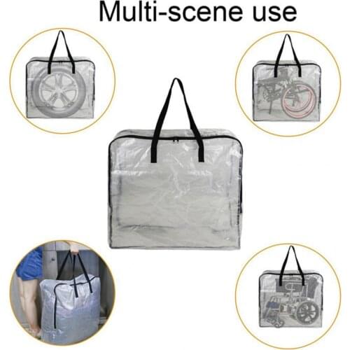 Practical Airport Airline Travel Luggage Pouch Travel Supplies Travel Storage Carry Pouch Dust-proof for Trip