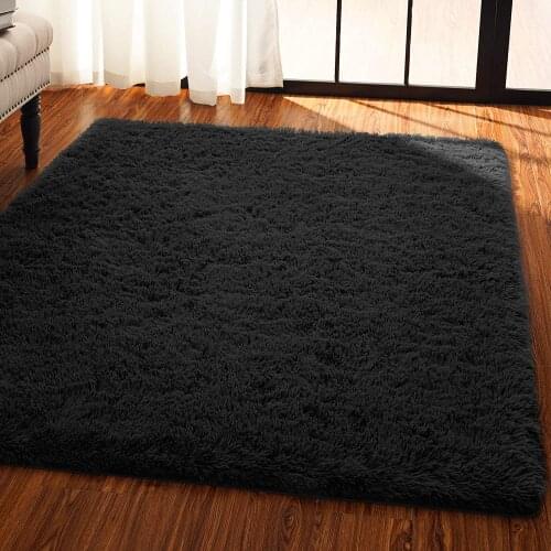 Fluffy Area Rug Furry Carpet Shaggy Throw Rug for Room Fuzzy Plush Rug Home Decor Kids Rugs Play Mats Modern Shag Floor Carpet