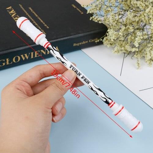 1 Pcs Spinning Pen Creative Random Flash Rotating Gaming Gel Pens Student Gift Toy Cute Stationery