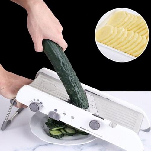 Mandoline Slicer Manual Vegetable Cutter For Kitchen Terka Adjustable Stainless Steel Knife Cheese Grater Kitchen Accessories