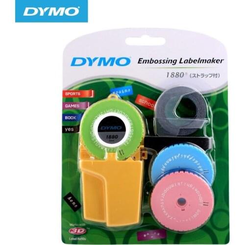 DYMO-1880 hand-held portable labeling machine concave-convex texture manual engraving machine pricing machine 3D