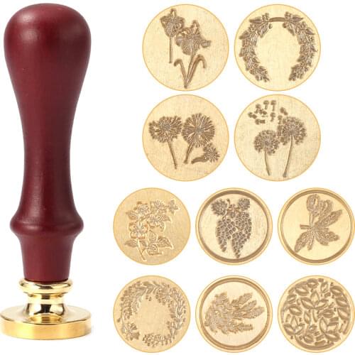 Retro Wax Seal Stamp Replace Copper Head Vintage Envelope Sealing Hobby Tools DIY Sealing Wax Decoration Craft Kits