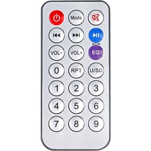 Taidacent 21 Keys Remote Control for MP3 Bluetooth Audio Receiver Board Infrared Remote Control Eemitter