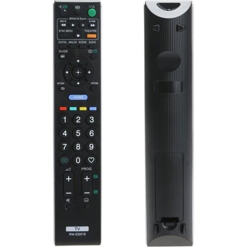 High grade remote control For Sony RM-ED016 Replacement Remote Controller for Sony TV RM-ED016 tv control remote