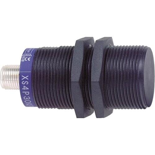 XS4P30PA370D Inductive sensor XS4 M30 - L70mm - PPS - Sn15mm - 12..48VDC - M12