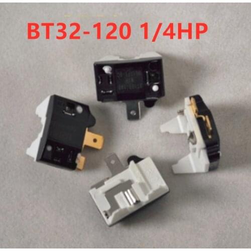 R600A refrigerator compressor overheat protector freezer starter refrigerator overheat protector BT32-120 1/4HP